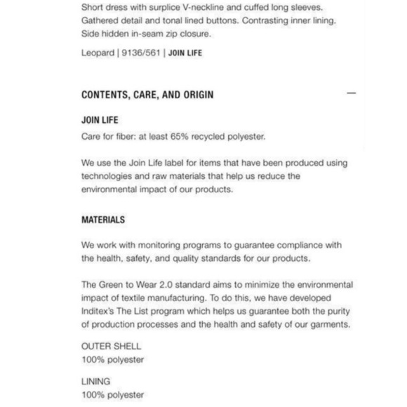 NEW Zara satin effect leopard mini dress - Picture 3 of 5